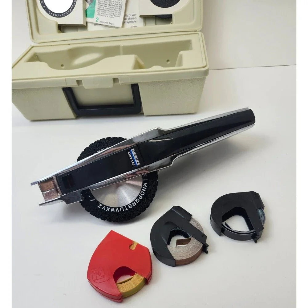 Dymo 1550 embossed